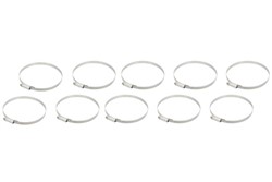 Metal clamp worm gear, diameter 100-120 mm