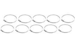 Metal clamp worm gear, diameter 130-150 mm