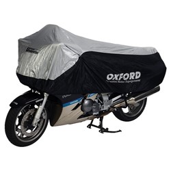 Motocikla pārsegs OXFORD UMBRATEX CV1 krāsa sudrabs, izmērs L - Ūdensdrošs