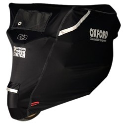 Motorcycle cover OXFORD PROTEX STRETCH Outdoor CV1 colour black, size S