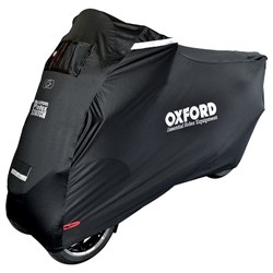 Motorcycle cover OXFORD PROTEX STRETCH Outdoor CV1 MP3 colour black, size OS