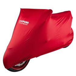 Plachta na motocykl Protex Stretch Indoor CV1, červená, velikost L, CV176