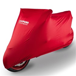 Motorcycle cover OXFORD PROTEX STRETCH Indoor CV1 colour red, size XL
