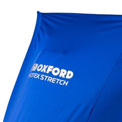 Motorcycle cover OXFORD PROTEX STRETCH Indoor CV1 colour blue, size S_3