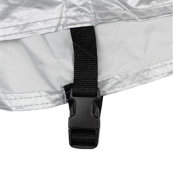 Motorcycle cover OXFORD AQUATEX NEW C colour silver, size S - with a place for trunk_2