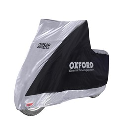 Pokrivač za moped OXFORD AQUATEX HIGHSCREEN SCOOTER COVER boja srebrna, veličina S_1