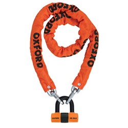 Chain with fastener HD Chain OXFORD colour orange 1500mm chain link 10mm_1
