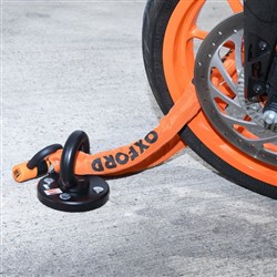 Chain with fastener HD Chain OXFORD colour orange 1500mm chain link 10mm_3