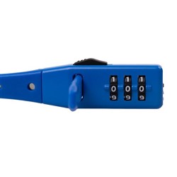 Linka z zapięciem Combi Zip Lock OXFORD kolor niebieski 470mm_1