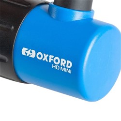 Kłódka HD Mini OXFORD kolor niebieski trzpień 14mm_4