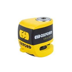 Blokada tarczy hamulcowej XA5 OXFORD kolor żółty 57mm x 55mm trzpień 5,5mm_0