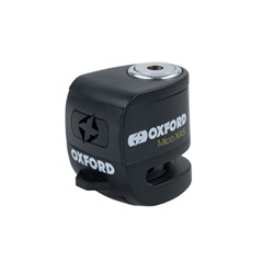 Brake disc lock with alarm XA5 OXFORD colour black 57mm x 55mm mandrel 5,5mm_0