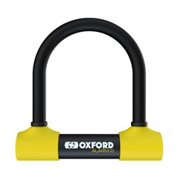 Blokada tarczy hamulcowej z alarmem Alarm-D OXFORD kolor czarny/żółty 208mm x 198mm trzpień 16mm_0