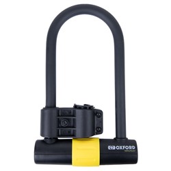 Blokada tarczy hamulcowej MAGNUM U-lock OXFORD kolor czarny/żółty 270mm x 177mm trzpień 16mm_0