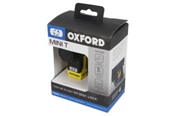 Blokada tarczy hamulcowej Mini Titan OXFORD kolor żółty trzpień 5,5mm_3