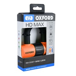 Kłódka HD MAX OXFORD kolor pomarańczowy trzpień 14mm_3