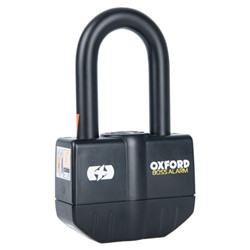 Lock Big Boss OXFORD colour black 168mm x 99mm mandrel 16mm alarm 100dB
