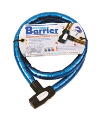 Cable with fastener Barrier OXFORD colour blue 1400mm