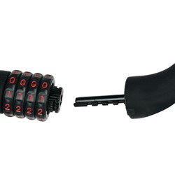 Cable with fastener Combi6 OXFORD colour black 1500mm x 6mm_3