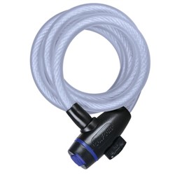 Cable with fastener Cable Lock OXFORD colour transparent 1800mm x 12mm