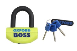 Lock Boss OXFORD colour yellow mandrel 12,7mm_0