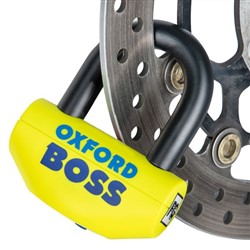 Blokada tarczy hamulcowej Boss OXFORD kolor żółty 116mm x 96mm trzpień 16mm_2