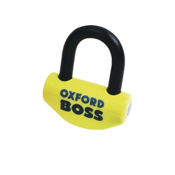 Kłódka Boss OXFORD kolor żółty trzpień 16mm_0
