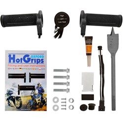 Grips OXFORD handlebar diameter 22mm colour black, HotGrips ESSENTIAL SCOOTER (for a scooter)_2