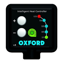 Manetki OXFORD kolor czarny, HotGrips (część zamienna; zintegrowany czujnik temperatury)