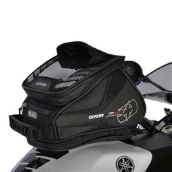Tank bag M4R Tank'n'Tailer OXFORD (4L) colour black, size OS (also ability to fit on the rear part of a motorcycle; magnet fitting)
