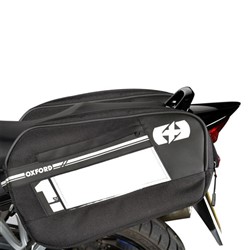 Textile bags P45 Pannier OXFORD (55L) colour black, size OS (stripe fastener)_1