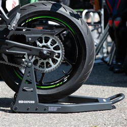 Podpora do motocykli ZERO-G LITE pod tylne koło (kolor czarny, aluminium)_11