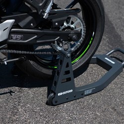 Podpora do motocykli ZERO-G LITE pod tylne koło (kolor czarny, aluminium)_10