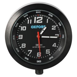 Zegar OXFORD (montowany na kierownicę; okrągły; wodoodporny)