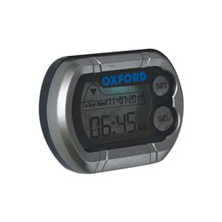 Zegar OXFORD (elektroniczny z termometrem; wodoodporny)