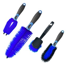 Motorcycle cleaning brushes, set