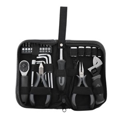 Traveler's tool kit, colour black/grey, 27 parts_0