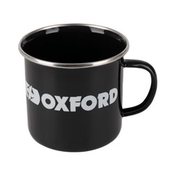 Kubek turystyczny OXFORD (0,35L) kolor czarny
