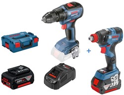 Air impact wrench; Drill-screwdriver, Power tools kit_0