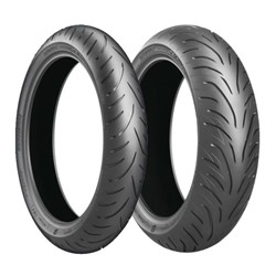 Motorcycle road tyre BRIDGESTONE 1706017 OMBR 72W T31GT