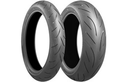 Motorcycle road tyre 180/55ZR17 TL 73 W S21 Rear