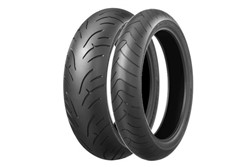 Motorcycle road tyre 190/55ZR17 TL 75 W BT023 GT Rear