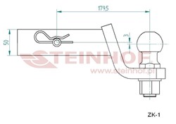 STEINHOF Vilkimo kablys (adapteris, skirtas amerikietiškiems kabliukams ir keturračiams tipas 1)_3