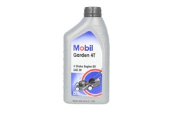 Olej silnikowy 4T 30 MOBIL Garden 1l 4T do kosiarek i innych urządzeń ogrodowych, API CD; SG Mineralny_0
