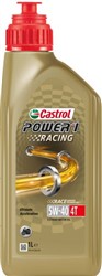 Alyva keturtakčiams varikliams CASTROL Power 1 Racing (1L) SAE 5W40 sintetinis POWER 1 RACING 5W40 1L