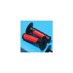 Grips BIKE IT handlebar diameter 22; 25mm length 125mm Offroad colour black/red