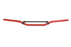 Handbars diameter 22,2mm length 740mm colour red (elevates by 30mm)