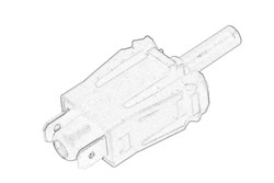 Switch, park brake actuation 001 545 87 14_0