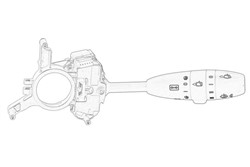 Steering gear combined switch-key OE MERCEDES 169 545 02 10