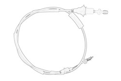 Accelerator Cable 638 300 11 30_0